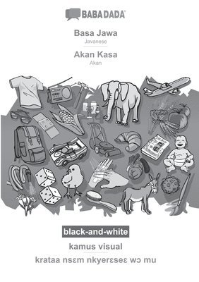 bokomslag Basa Jawa - Akan Kasa, kamus visual, BW