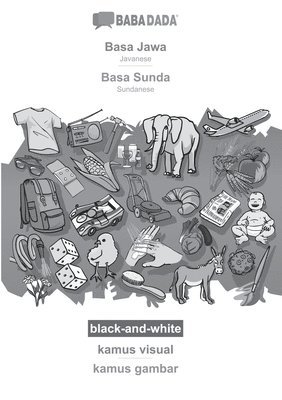 BABADADA black-and-white, Basa Jawa - Basa Sunda, kamus visual - kamus gambar 1