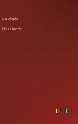 bokomslag Elias Lönnröt