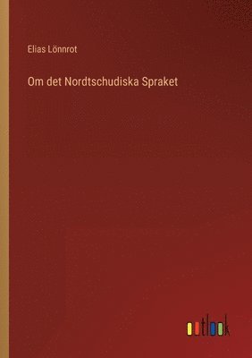 bokomslag Om det Nordtschudiska Spraket