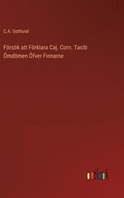 bokomslag Frsk att Frklara Caj. Corn. Taciti mdmen fver Finnarne