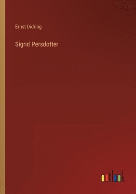 bokomslag Sigrid Persdotter