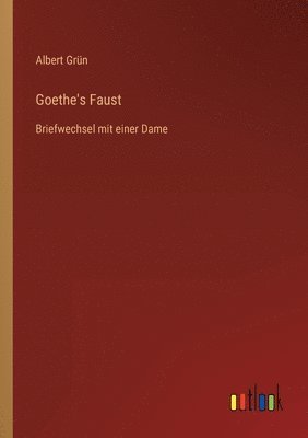 Goethe's Faust 1