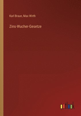 bokomslag Zins-Wucher-Gesetze