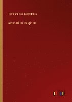 bokomslag Glossarium Belgicum