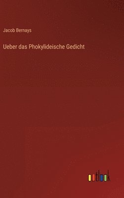 bokomslag Ueber das Phokylideische Gedicht