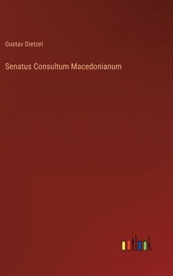 Senatus Consultum Macedonianum 1