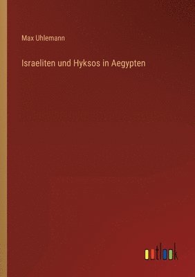 bokomslag Israeliten und Hyksos in Aegypten