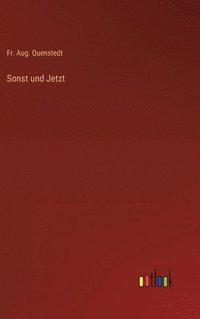 bokomslag Sonst und Jetzt