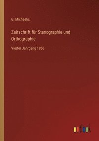 bokomslag Zeitschrift fur Stenographie und Orthographie