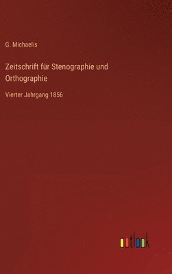 bokomslag Zeitschrift fr Stenographie und Orthographie