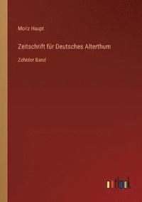 bokomslag Zeitschrift fur Deutsches Alterthum