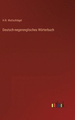 bokomslag Deutsch-negerenglisches Wrterbuch