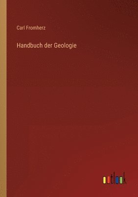 bokomslag Handbuch der Geologie