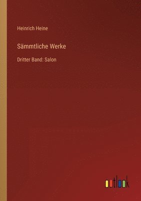 bokomslag Sämmtliche Werke