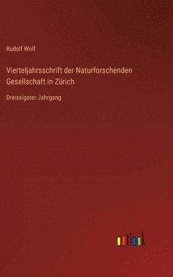 Vierteljahrsschrift der Naturforschenden Gesellschaft in Zrich 1