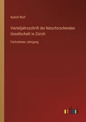 Vierteljahrsschrift der Naturforschenden Gesellschaft in Zurich 1