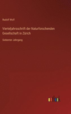 bokomslag Vierteljahrsschrift der Naturforschenden Gesellschaft in Zrich