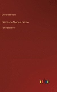 bokomslag Dizionario Storico-Critico