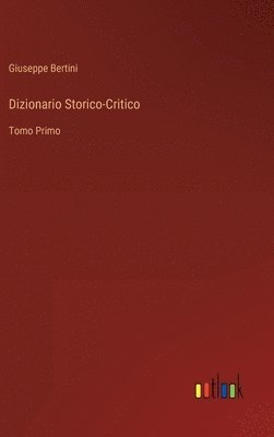 bokomslag Dizionario Storico-Critico