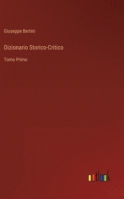 bokomslag Dizionario Storico-Critico