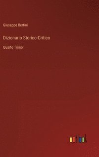 bokomslag Dizionario Storico-Critico