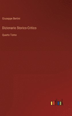 bokomslag Dizionario Storico-Critico