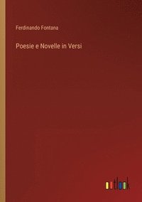 bokomslag Poesie e Novelle in Versi