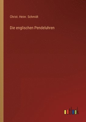 bokomslag englischen Pendeluhren