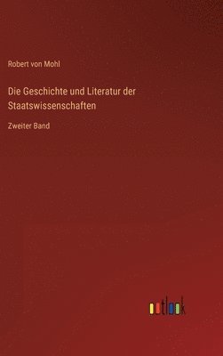 bokomslag Geschichte und Literatur der Staatswissenschaften