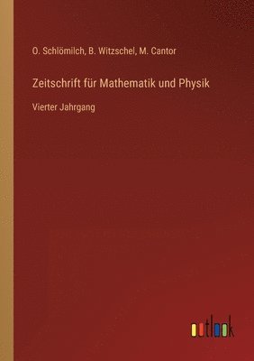 bokomslag Zeitschrift fur Mathematik und Physik