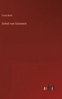 bokomslag Schott von Grnstein