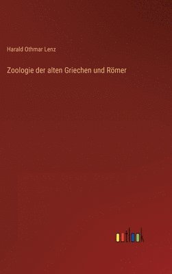 bokomslag Zoologie der alten Griechen und Rmer