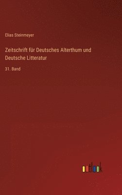 bokomslag Zeitschrift für Deutsches Alterthum und Deutsche Litteratur