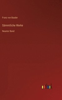 bokomslag Sämmtliche Werke: Neunter Band