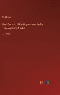 bokomslag Real-Encyklopädie für protestantische Theologie und Kirche: 20. Band