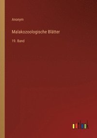 bokomslag Malakozoologische Bltter