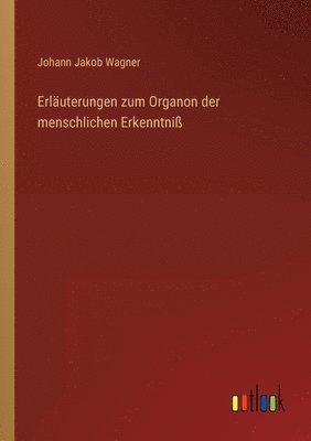 bokomslag Erläuterungen zum Organon der menschlichen Erkenntniß