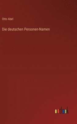 Die deutschen Personen-Namen 1