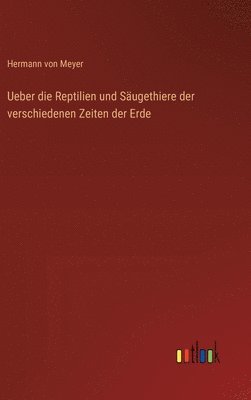 bokomslag Ueber die Reptilien und Säugethiere der verschiedenen Zeiten der Erde