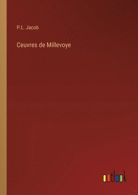 bokomslag Ceuvres de Millevoye