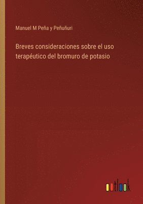 bokomslag Breves consideraciones sobre el uso teraputico del bromuro de potasio