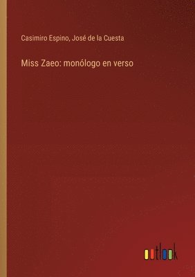 bokomslag Miss Zaeo