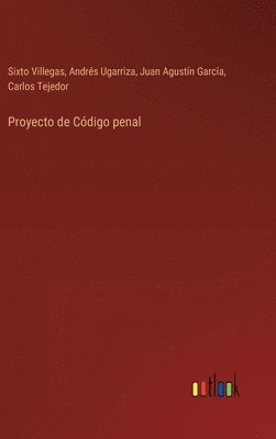 bokomslag Proyecto de Cdigo penal