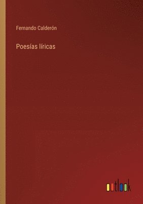 bokomslag Poesías líricas