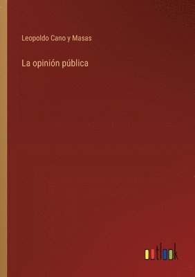 bokomslag opinión pública