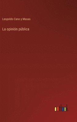 bokomslag opinión pública