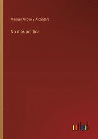 bokomslag No más política