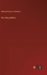 bokomslag No más política