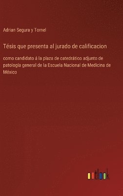 Tésis que presenta al jurado de calificacion 1
